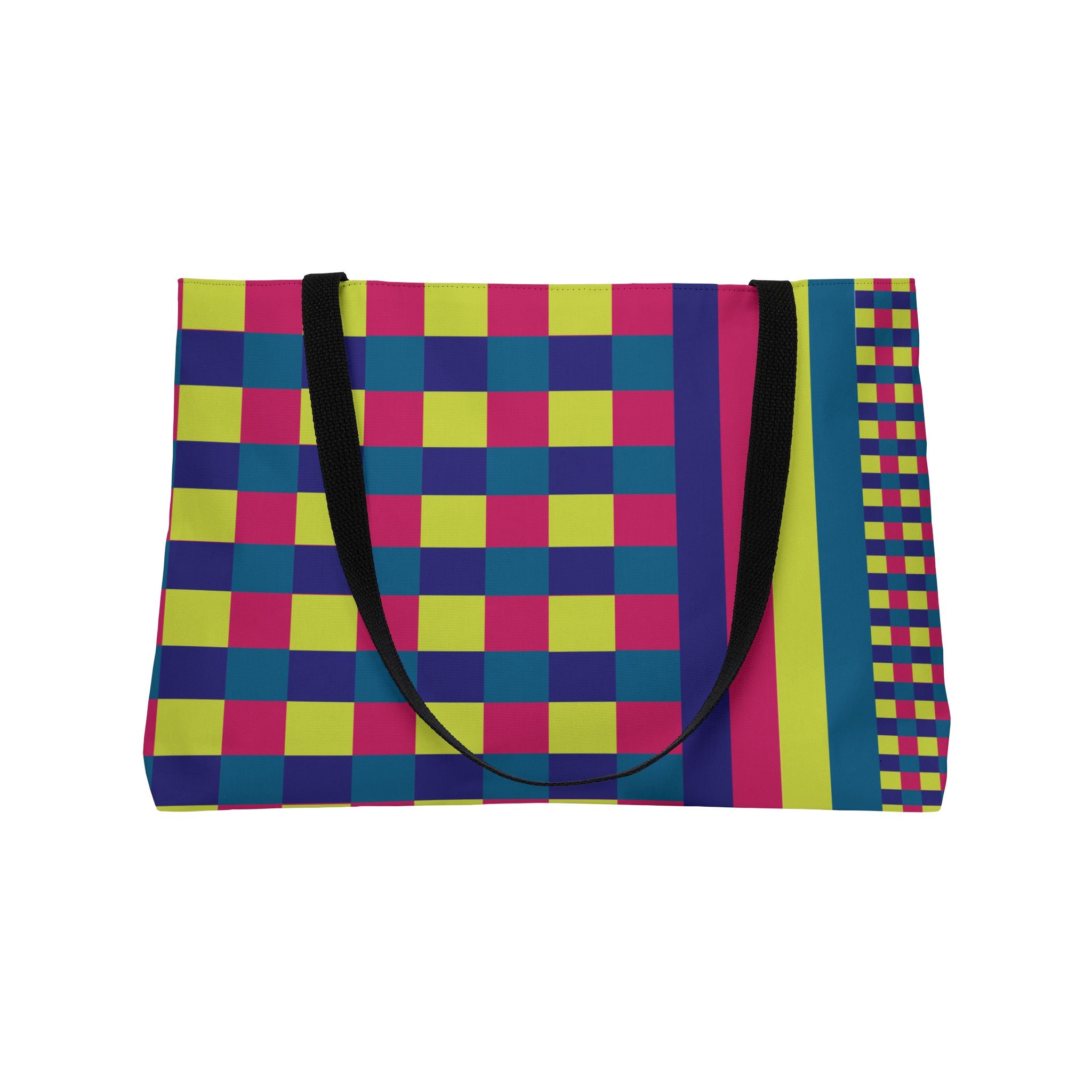 Colorblock Tote Bag