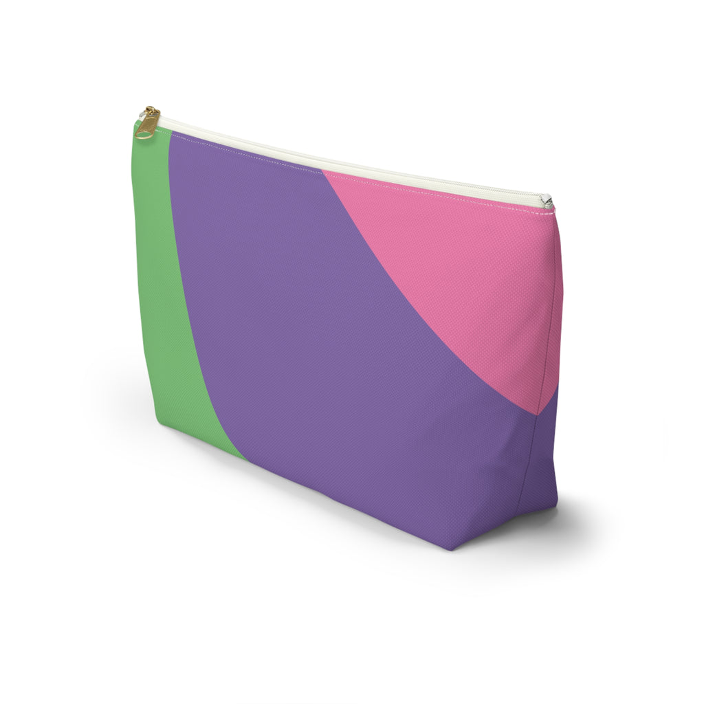 Colorblock Accessory Pouch