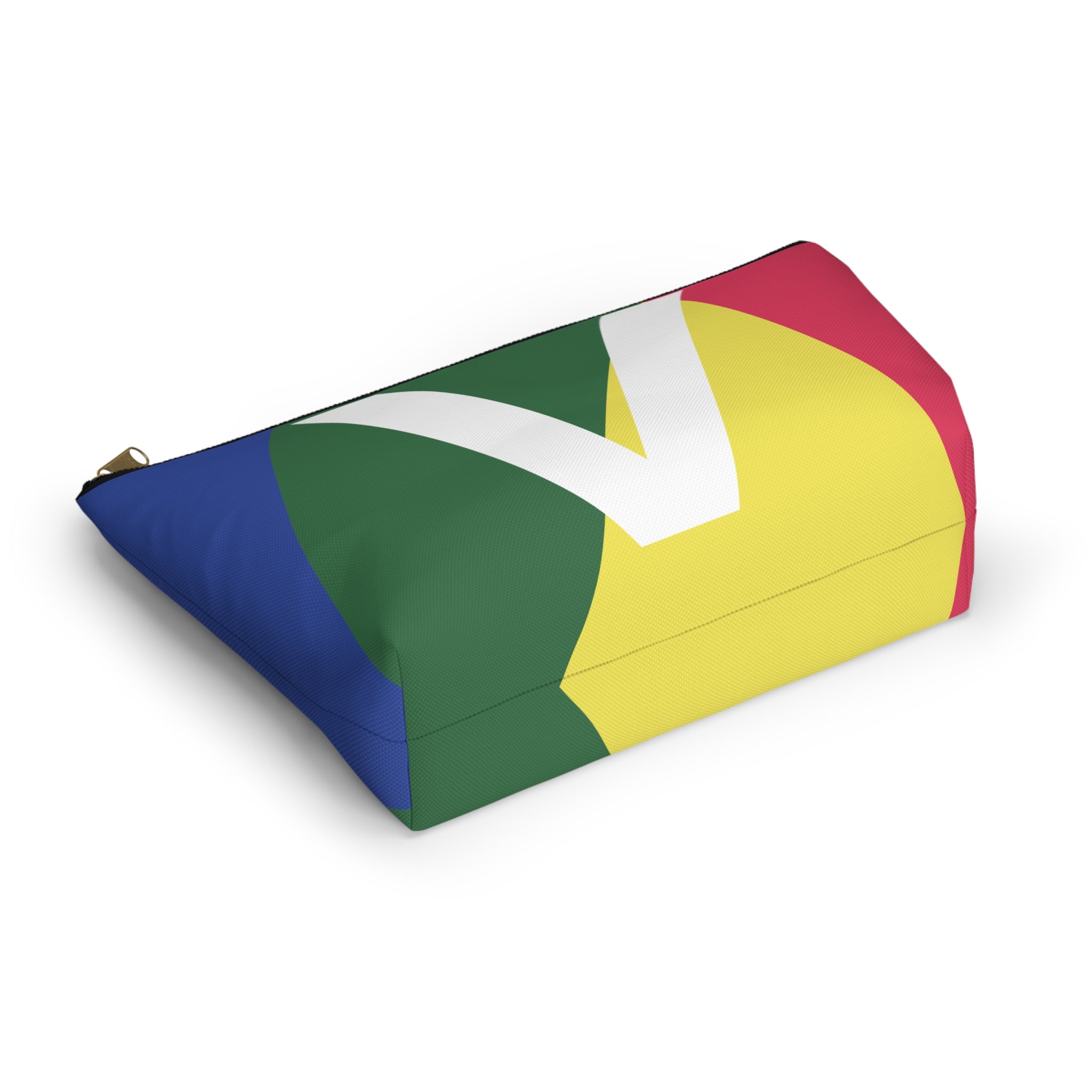 Colorblock Accessory Pouch — Monogram V T-Bottom Cosmetic Bag