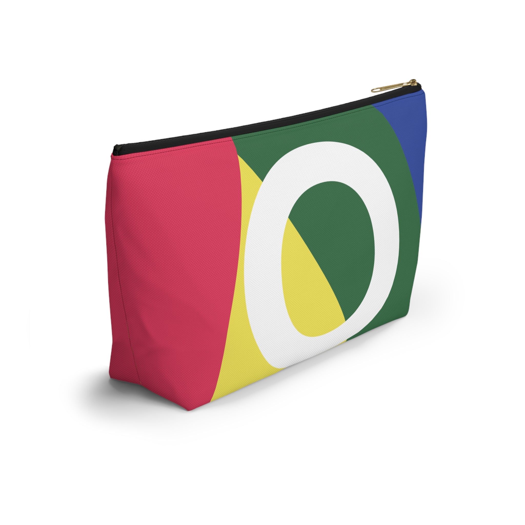 Colorblock Accessory Pouch — Monogram O T-Bottom Cosmetic Bag