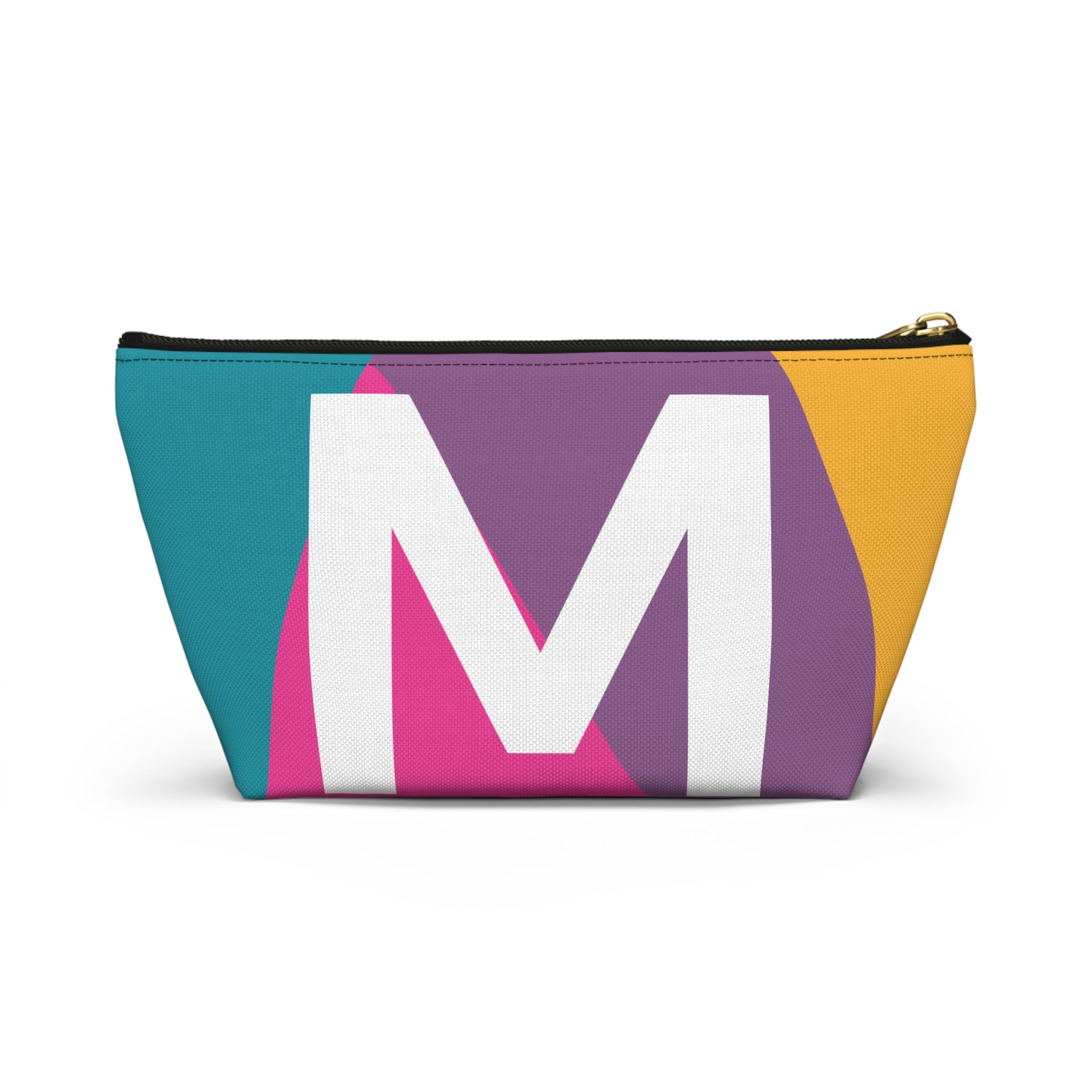 Colorblock Accessory Pouch — Monogram M T-Bottom Cosmetic Bag