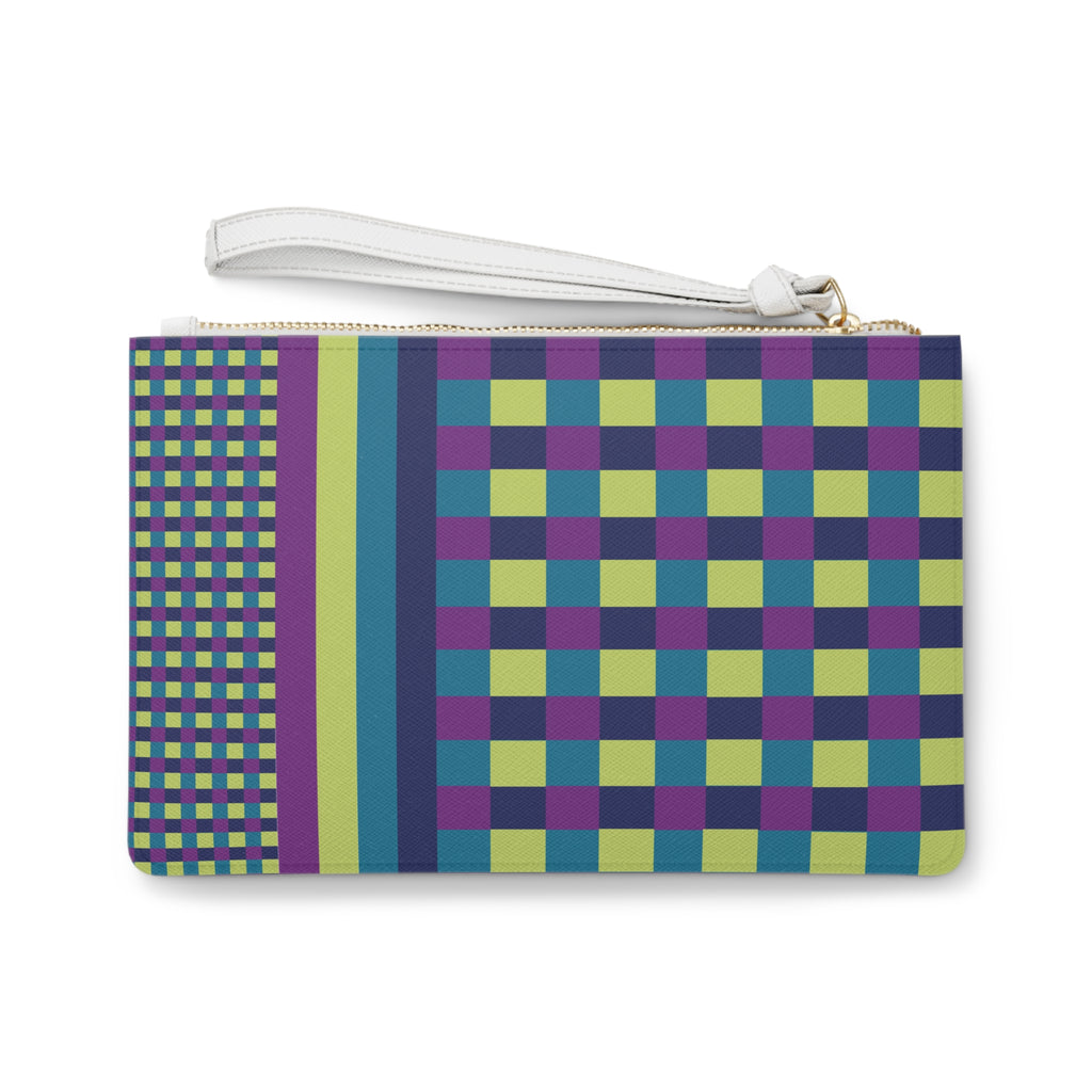 Colorblock Clutch Bag