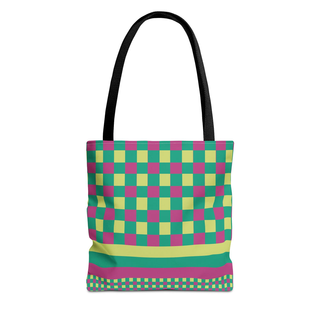 Colorblock Tote Bag