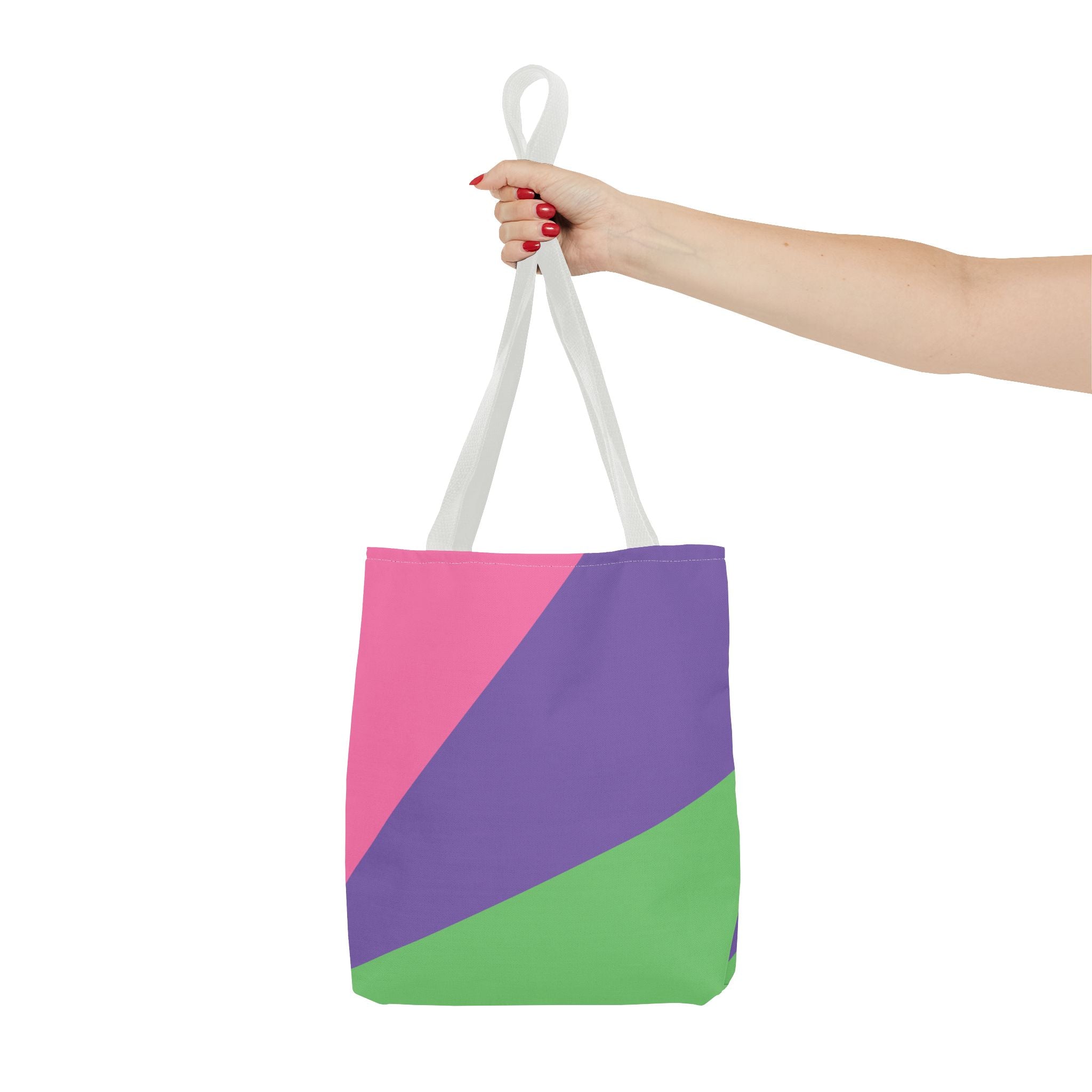 Colorblock Tote Bag