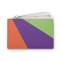Retro Colorblock Clutch Bag | 80s & 90s Inspired