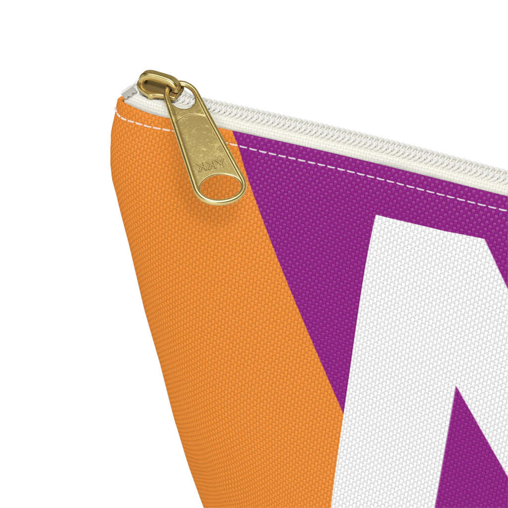 Colorblock Accessory Pouch — Monogram N T-Bottom Cosmetic Bag