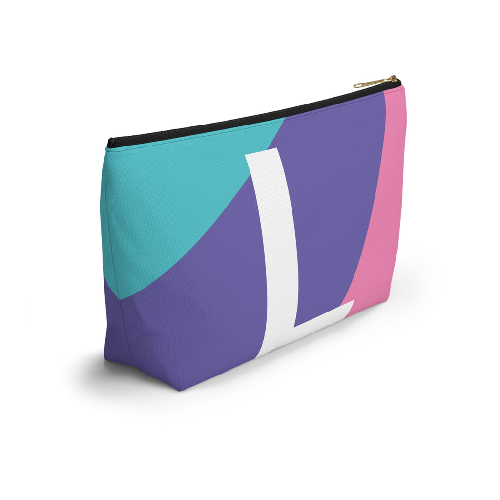 Colorblock Accessory Pouch — Monogram L T-Bottom Cosmetic Bag