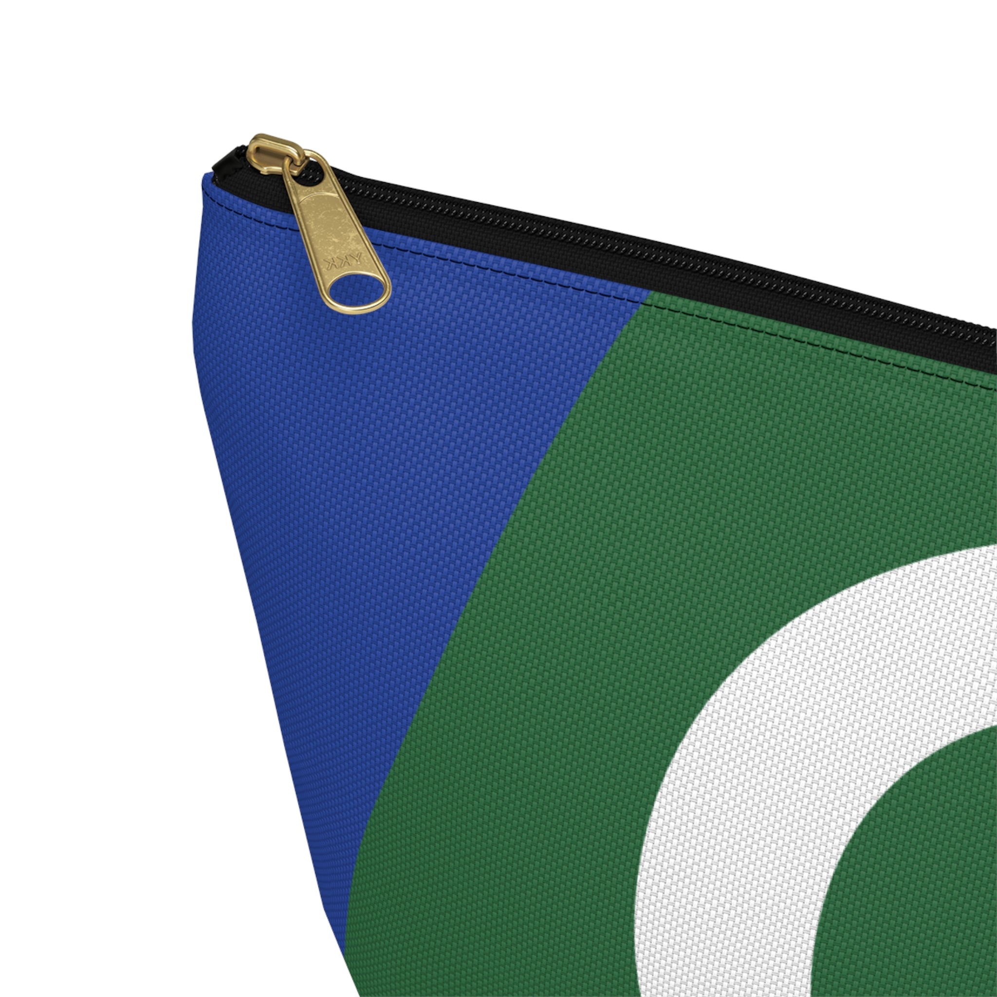 Colorblock Accessory Pouch — Monogram Q T-Bottom Cosmetic Bag