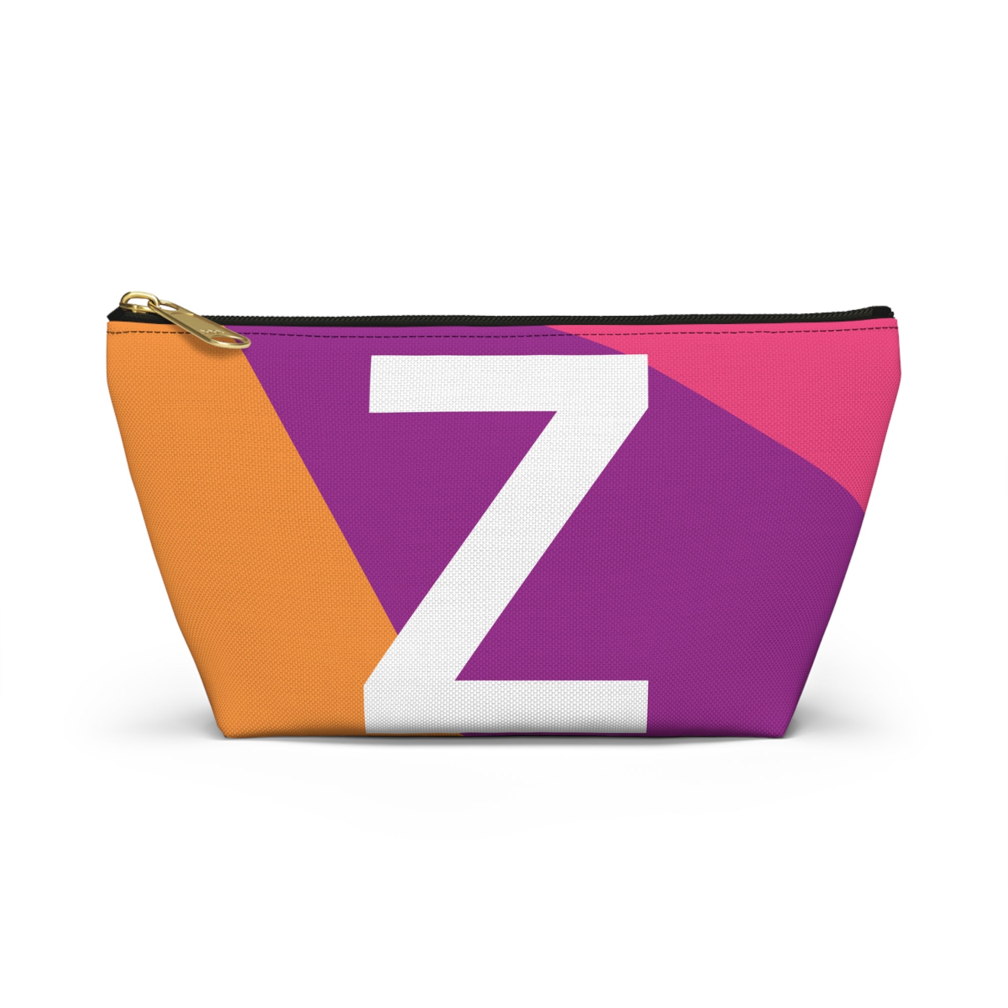 Colorblock Accessory Pouch — Monogram Z T-Bottom Cosmetic Bag
