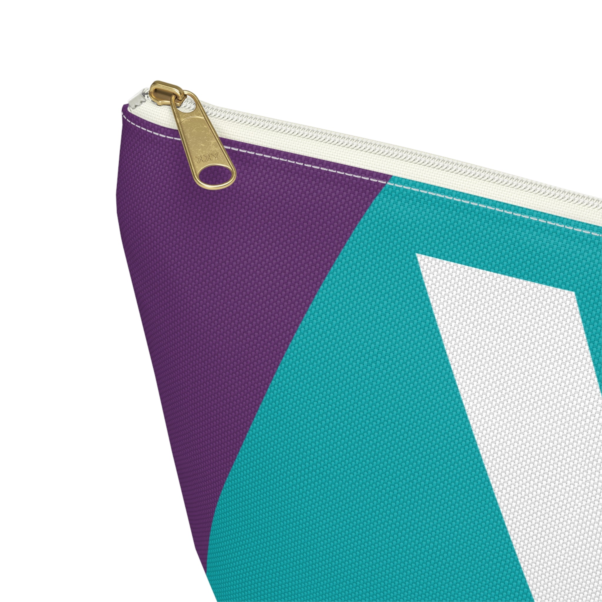 Colorblock Accessory Pouch — Monogram Y T-Bottom Cosmetic Bag