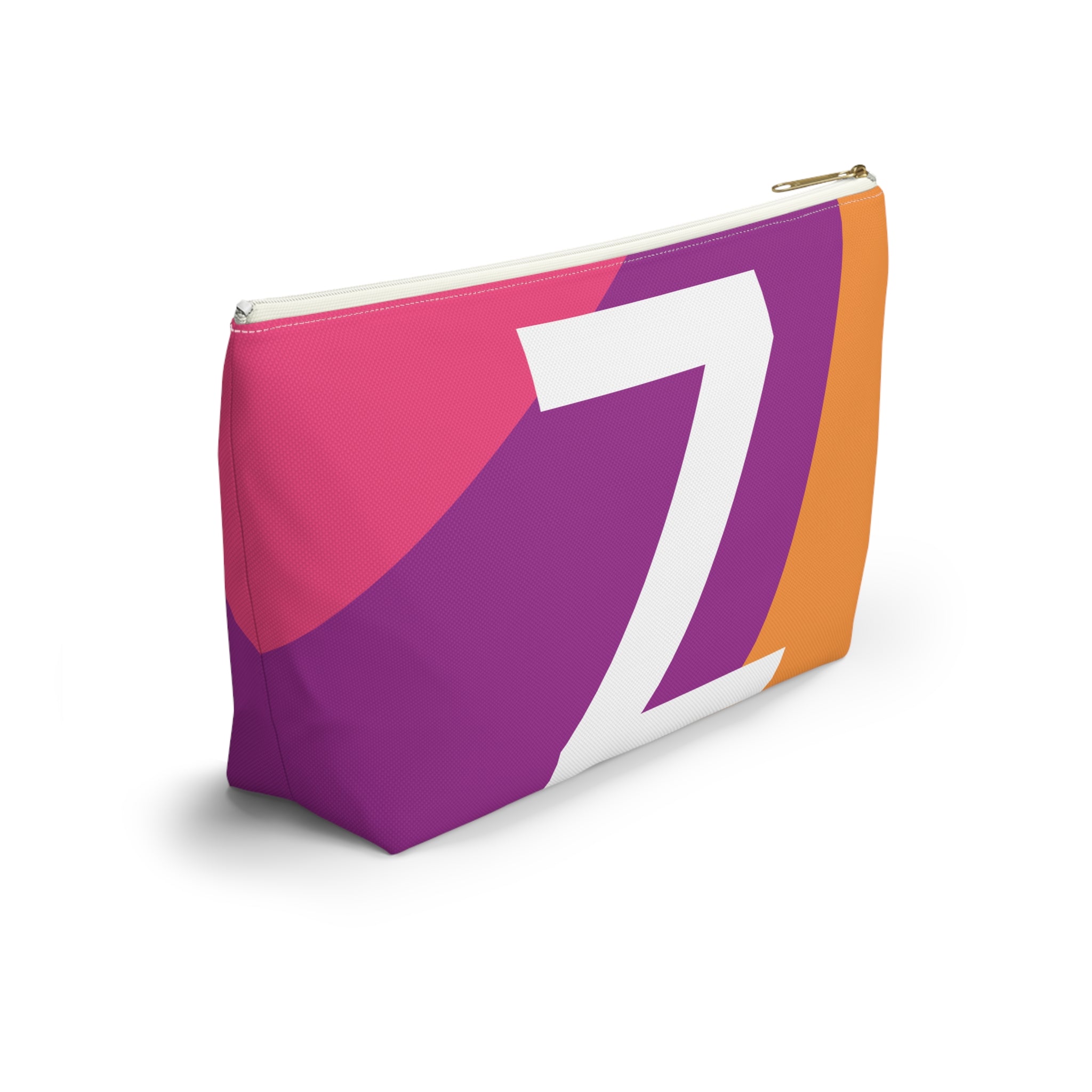 Colorblock Accessory Pouch — Monogram Z T-Bottom Cosmetic Bag