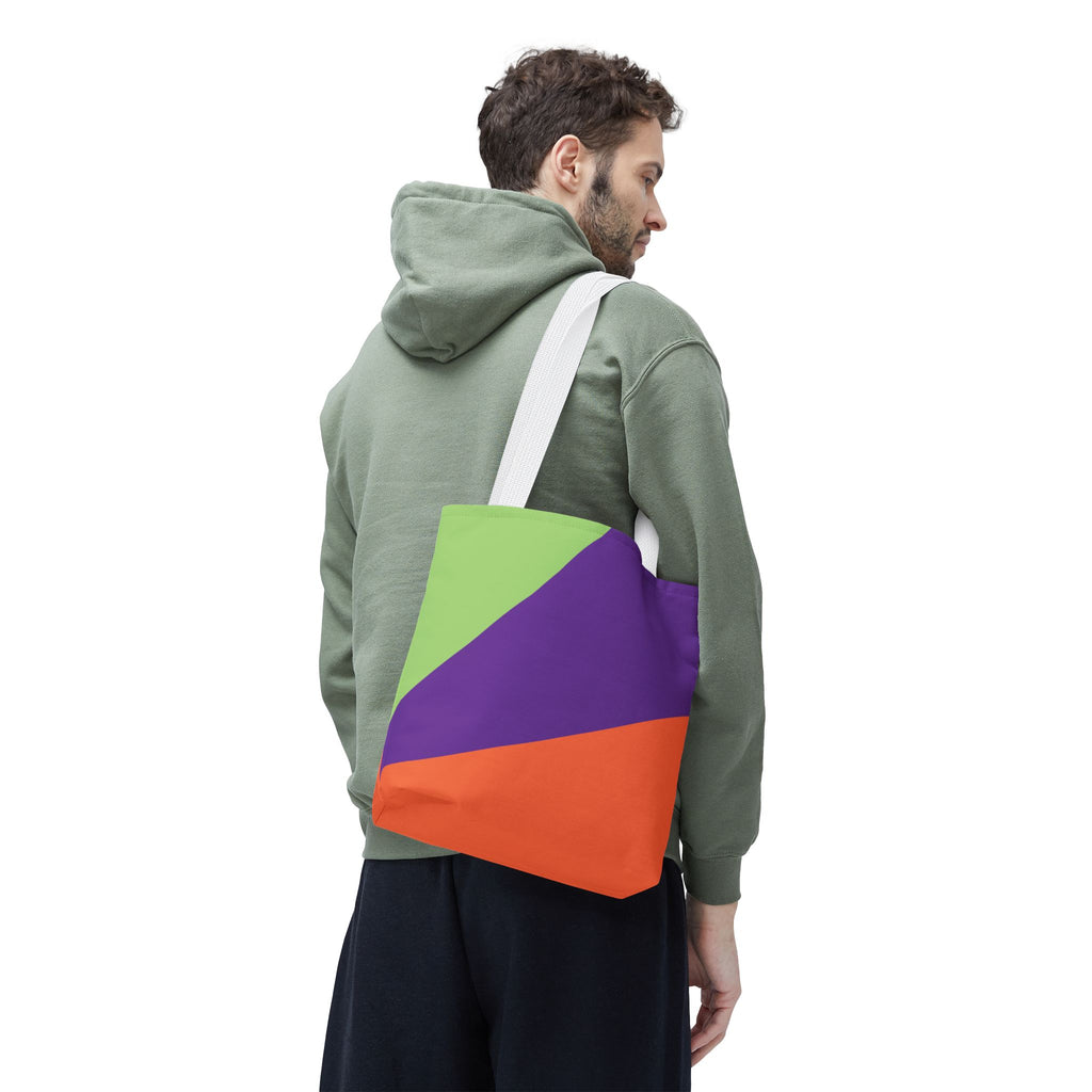 Colorblock Tote Bag