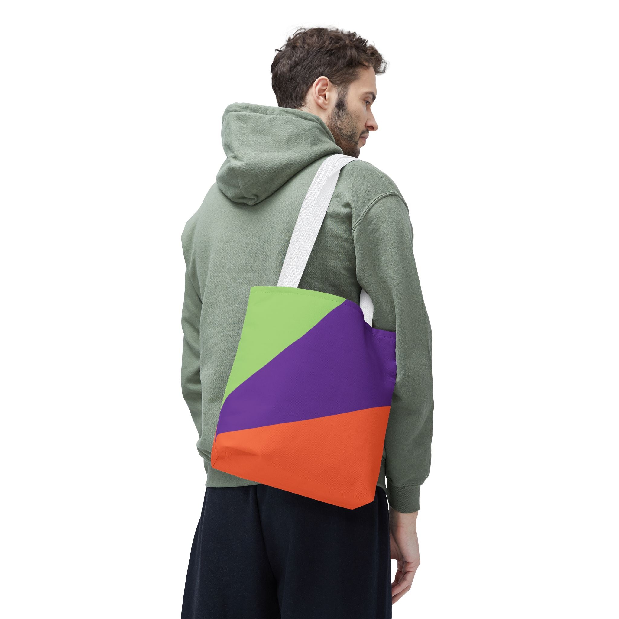 Colorblock Tote Bag