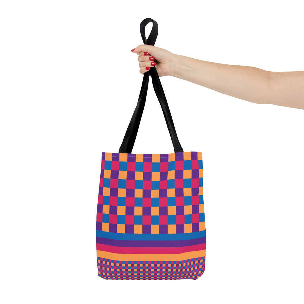 Colorblock Tote Bag