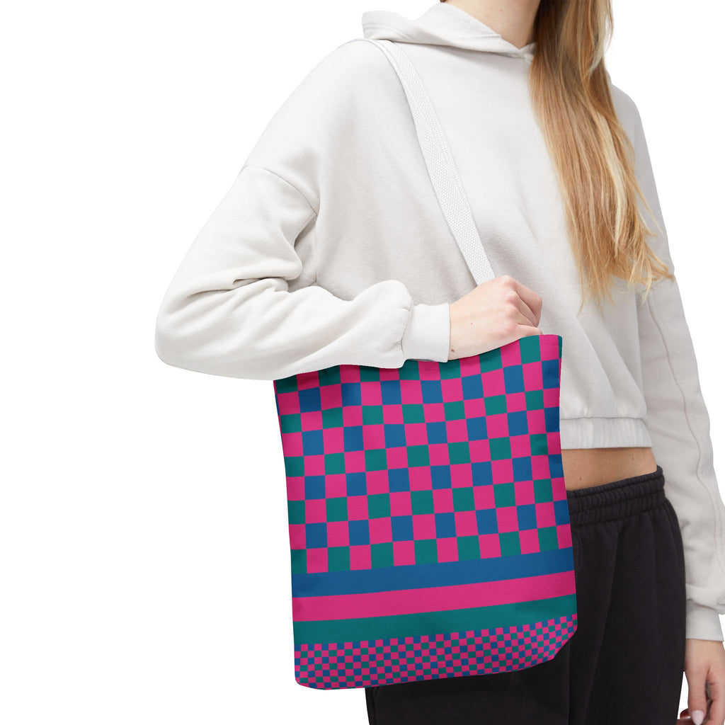 Colorblock Tote Bag