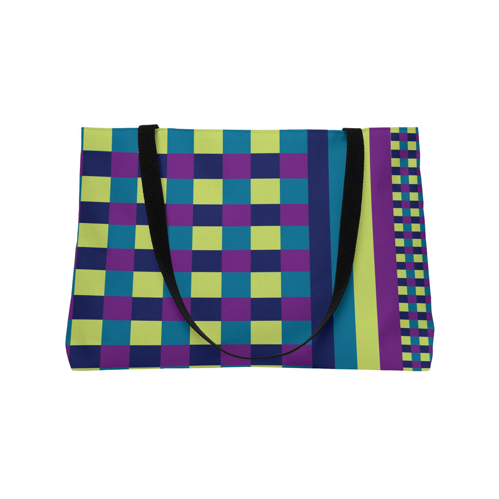 Colorblock Tote Bag