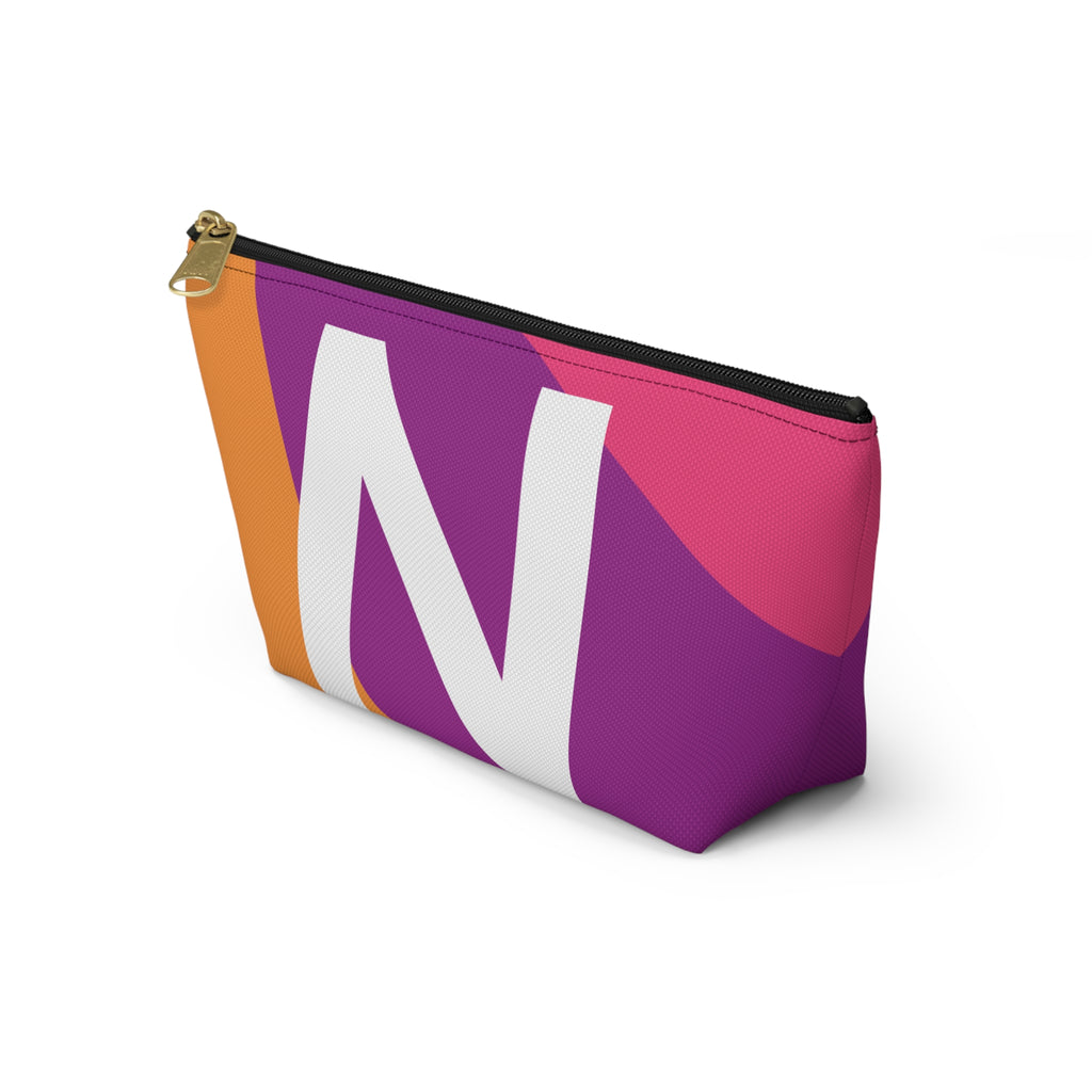 Colorblock Accessory Pouch — Monogram N T-Bottom Cosmetic Bag