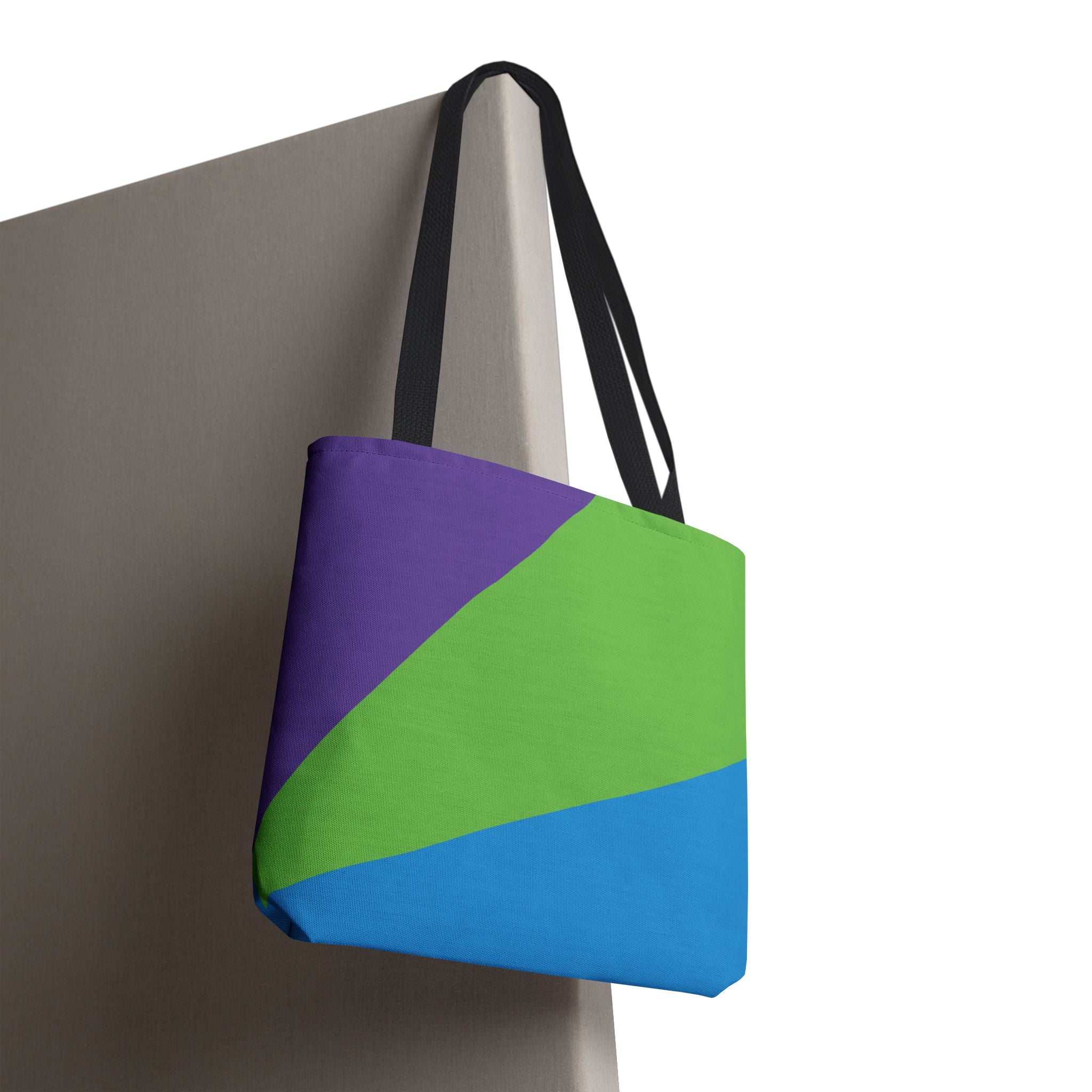 Colorblock Tote Bag