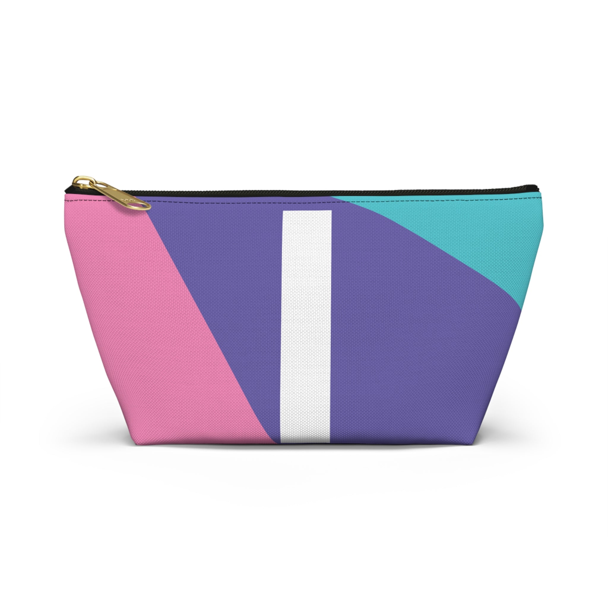 Colorblock Accessory Pouch — Monogram I T-Bottom Cosmetic Bag