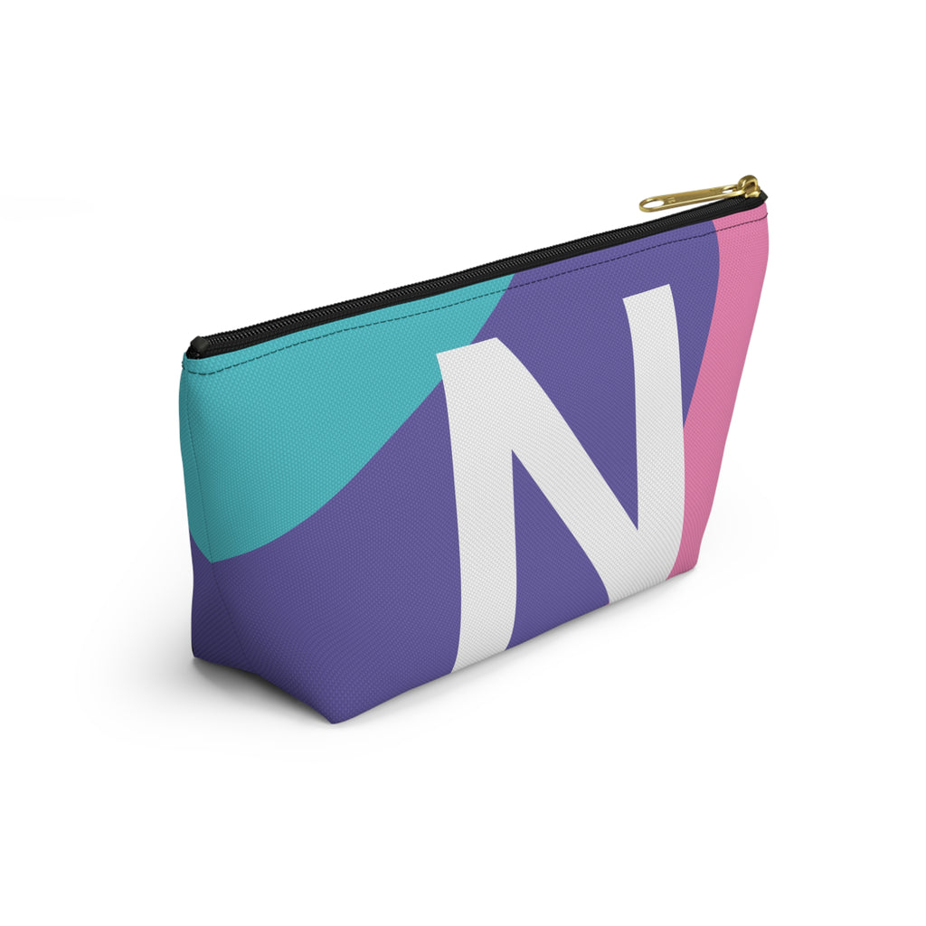 Colorblock Accessory Pouch — Monogram N T-Bottom Cosmetic Bag