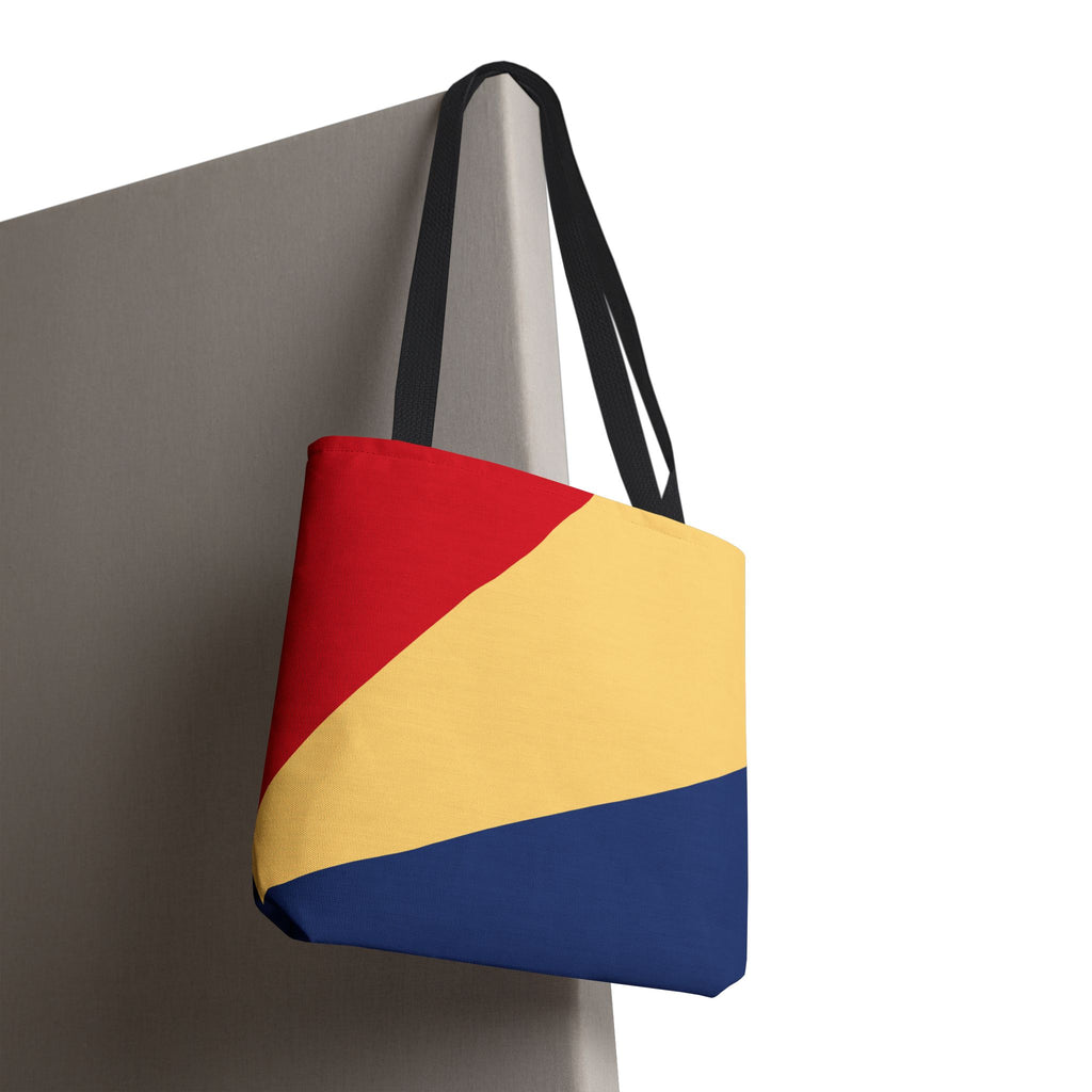 Colorblock Tote Bag