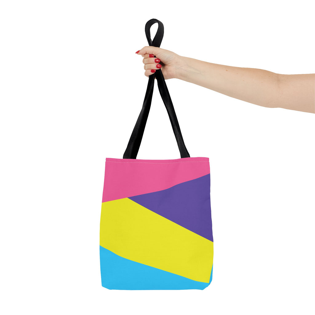 Colorblock Tote Bag
