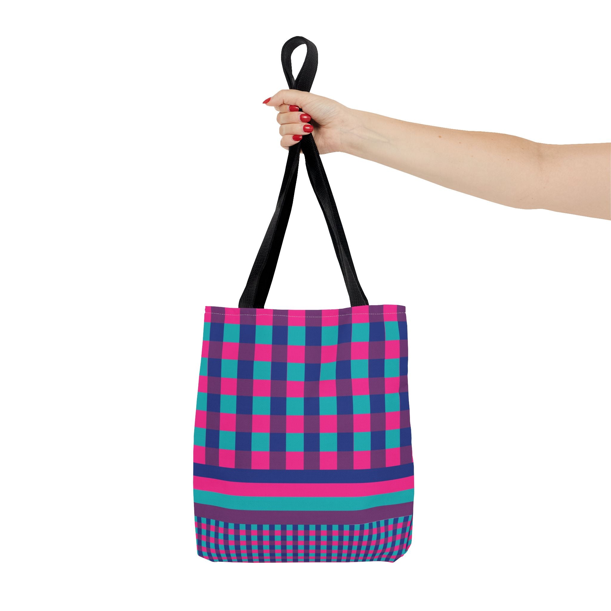 Colorblock Tote Bag