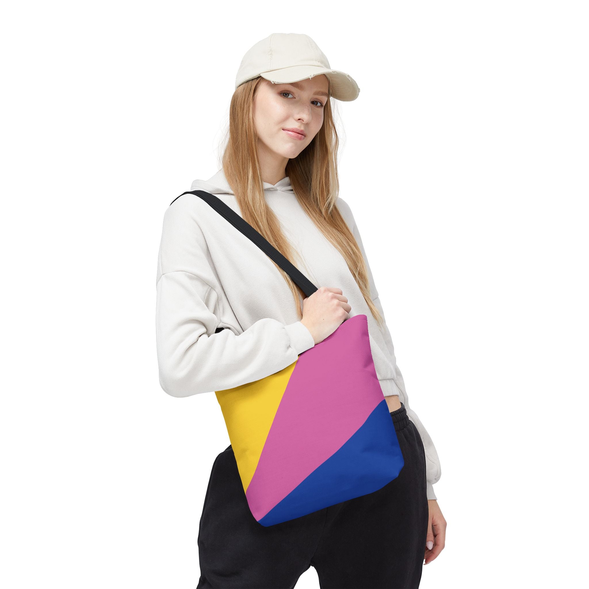 Colorblock Tote Bag