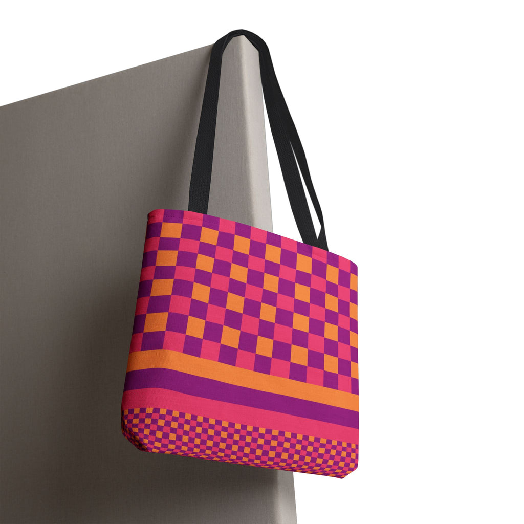 Colorblock Tote Bag