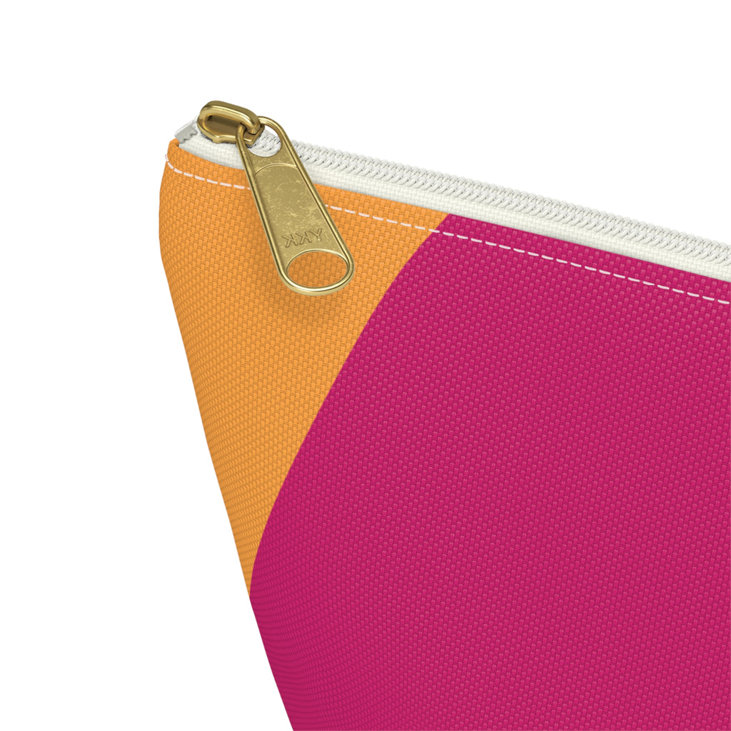 Colorblock Accessory Pouch
