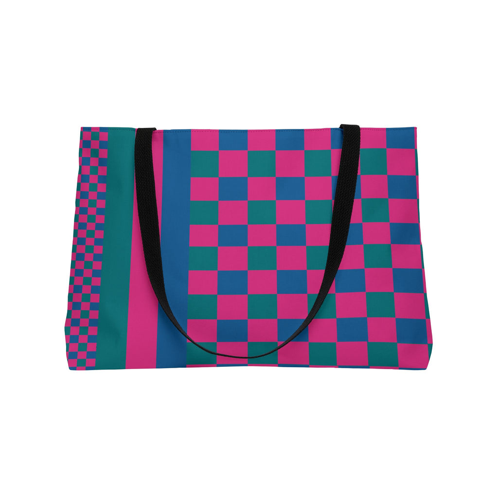Colorblock Tote Bag