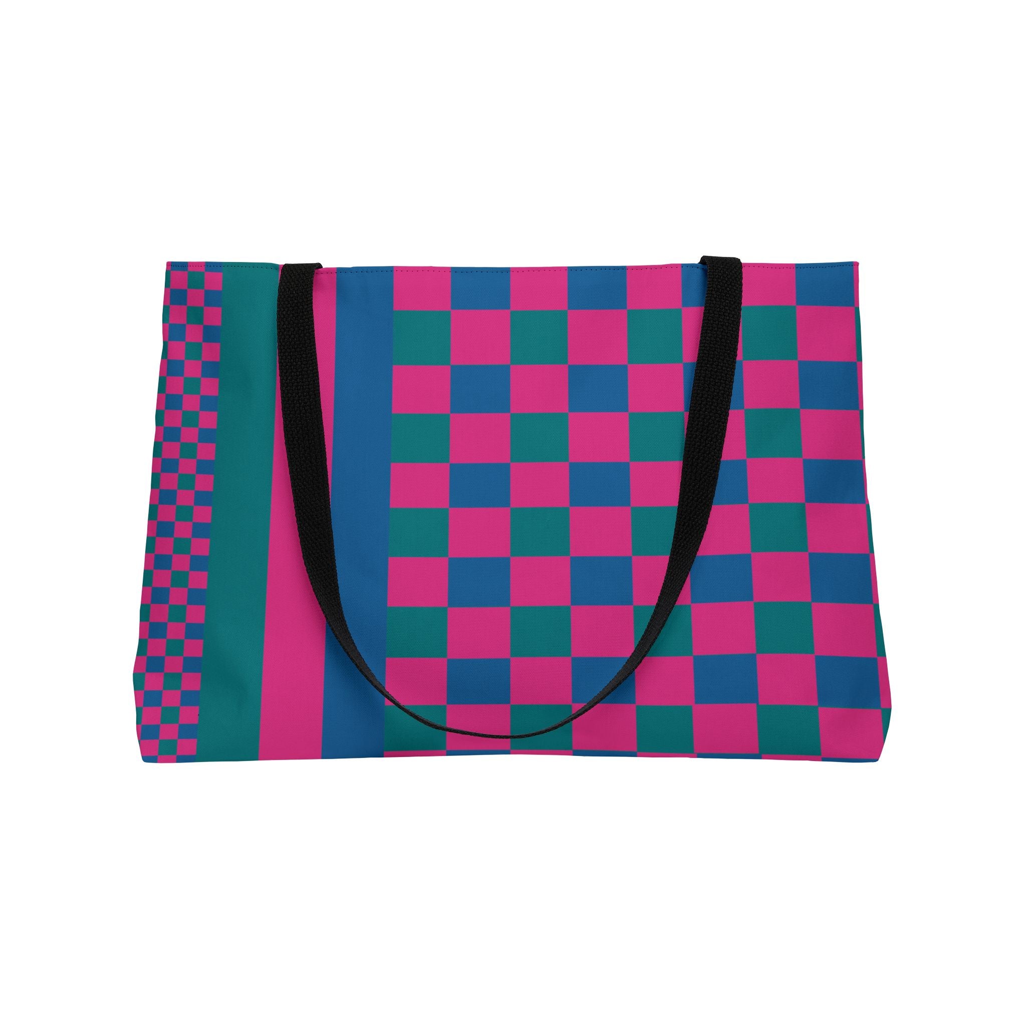 Colorblock Tote Bag