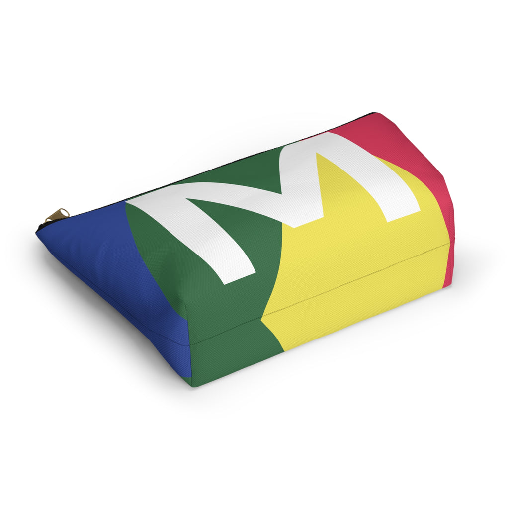 Copy of Colorblock Accessory Pouch — Monogram M T-Bottom Cosmetic Bag