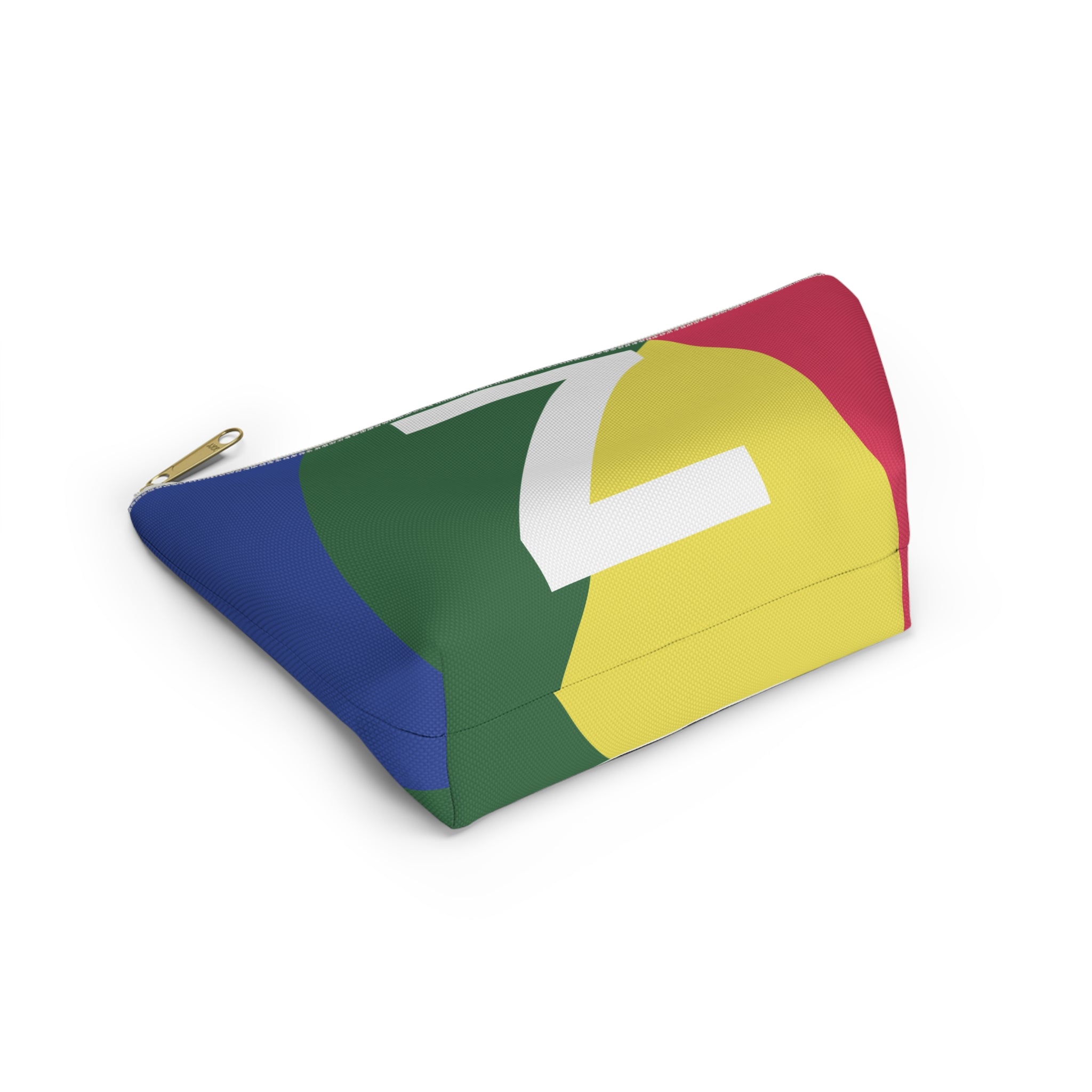 Colorblock Accessory Pouch — Monogram Z T-Bottom Cosmetic Bag