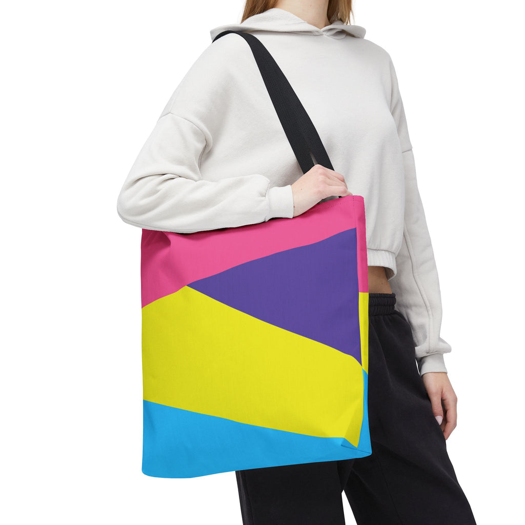 Colorblock Tote Bag