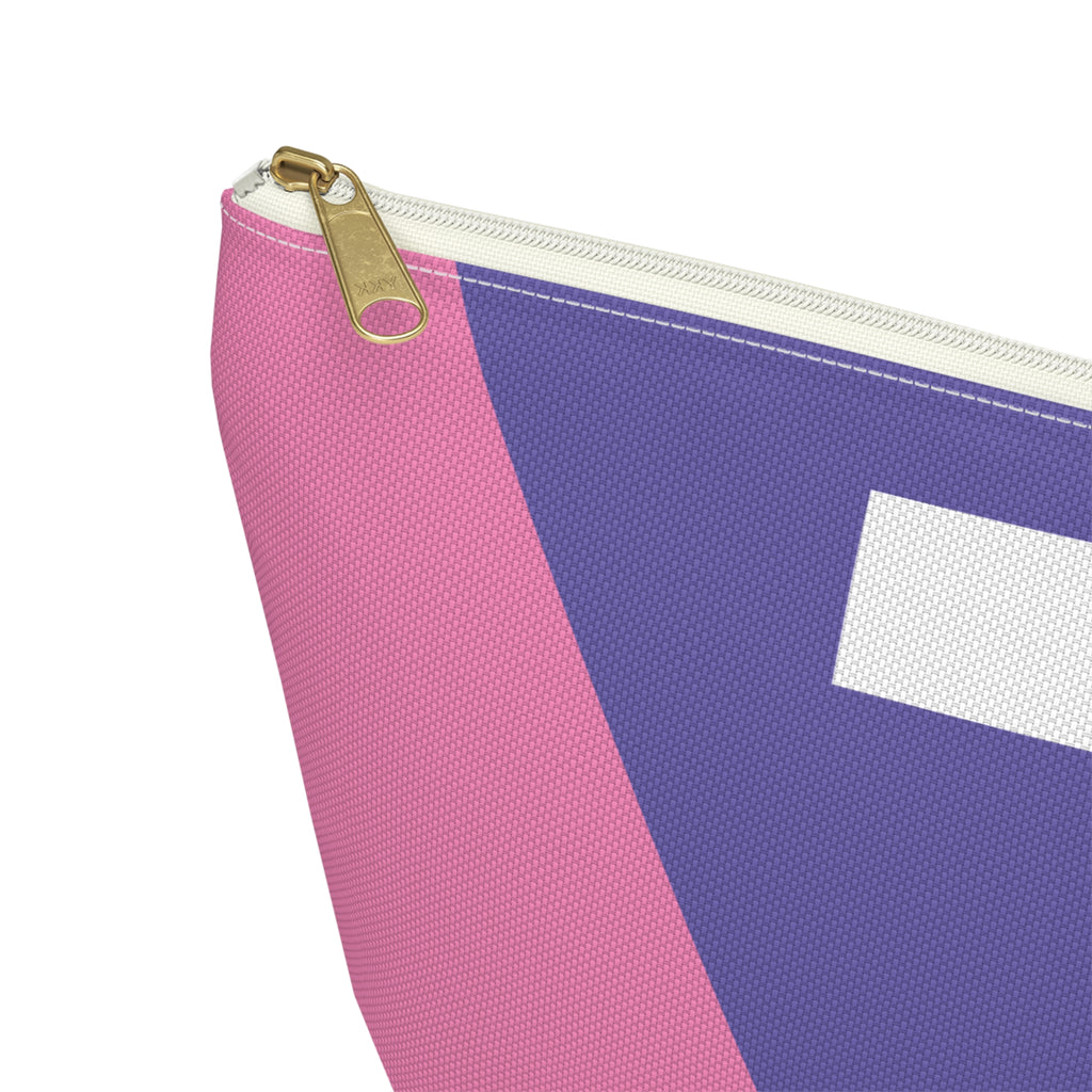 Colorblock Accessory Pouch — Monogram Z T-Bottom Cosmetic Bag