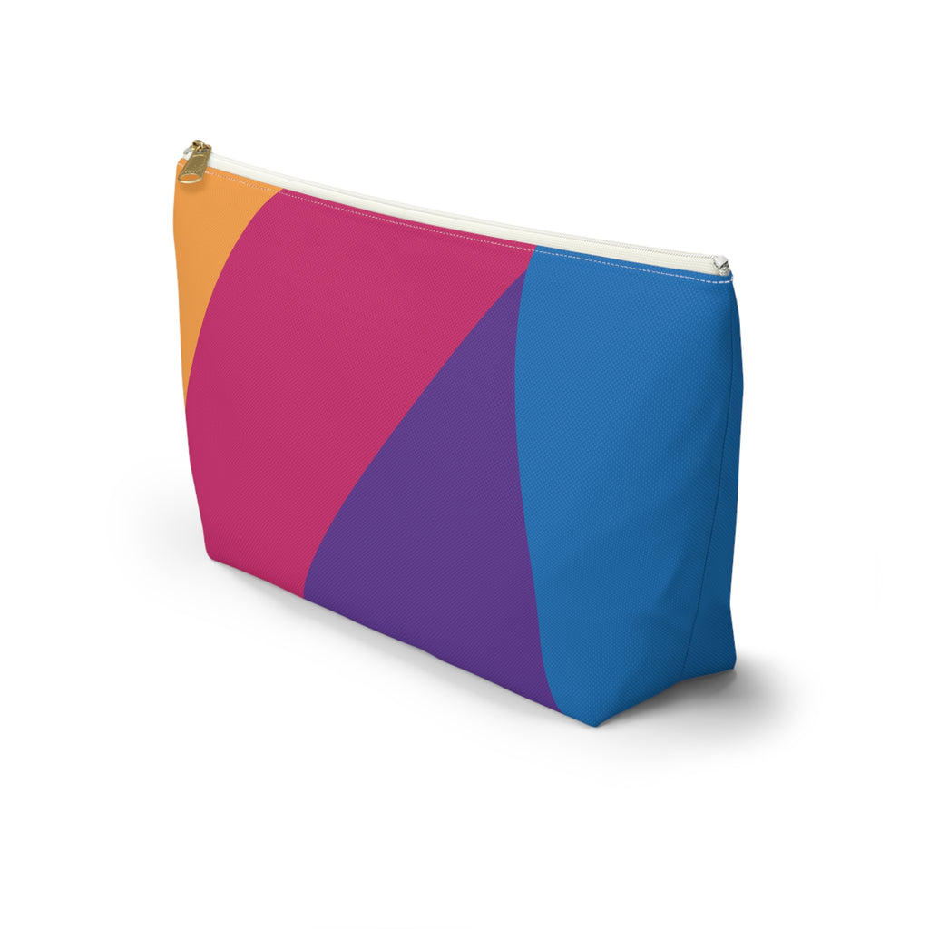 Colorblock Accessory Pouch