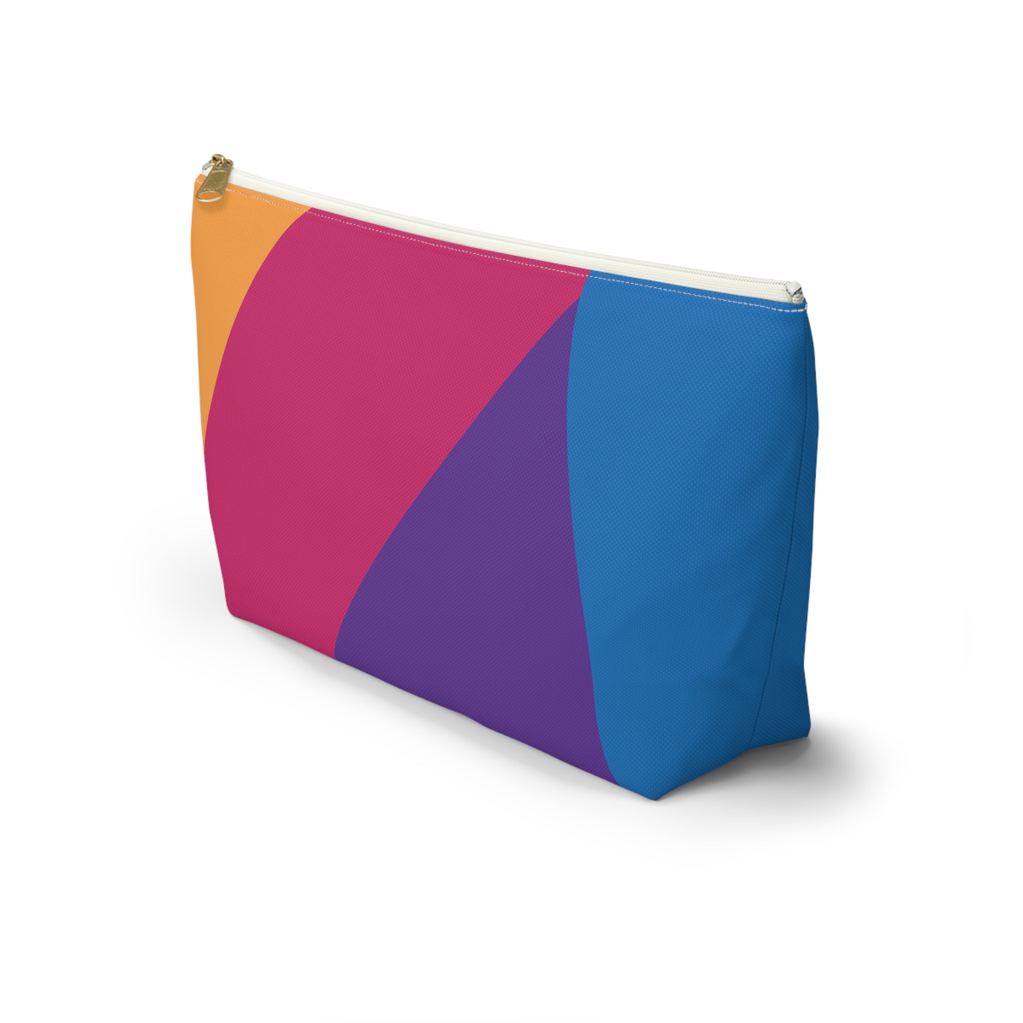 Colorblock Accessory Pouch