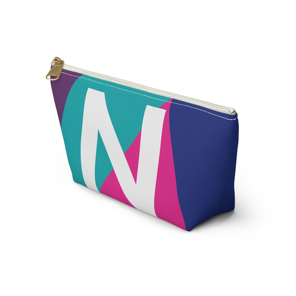 Colorblock Accessory Pouch — Monogram N T-Bottom Cosmetic Bag