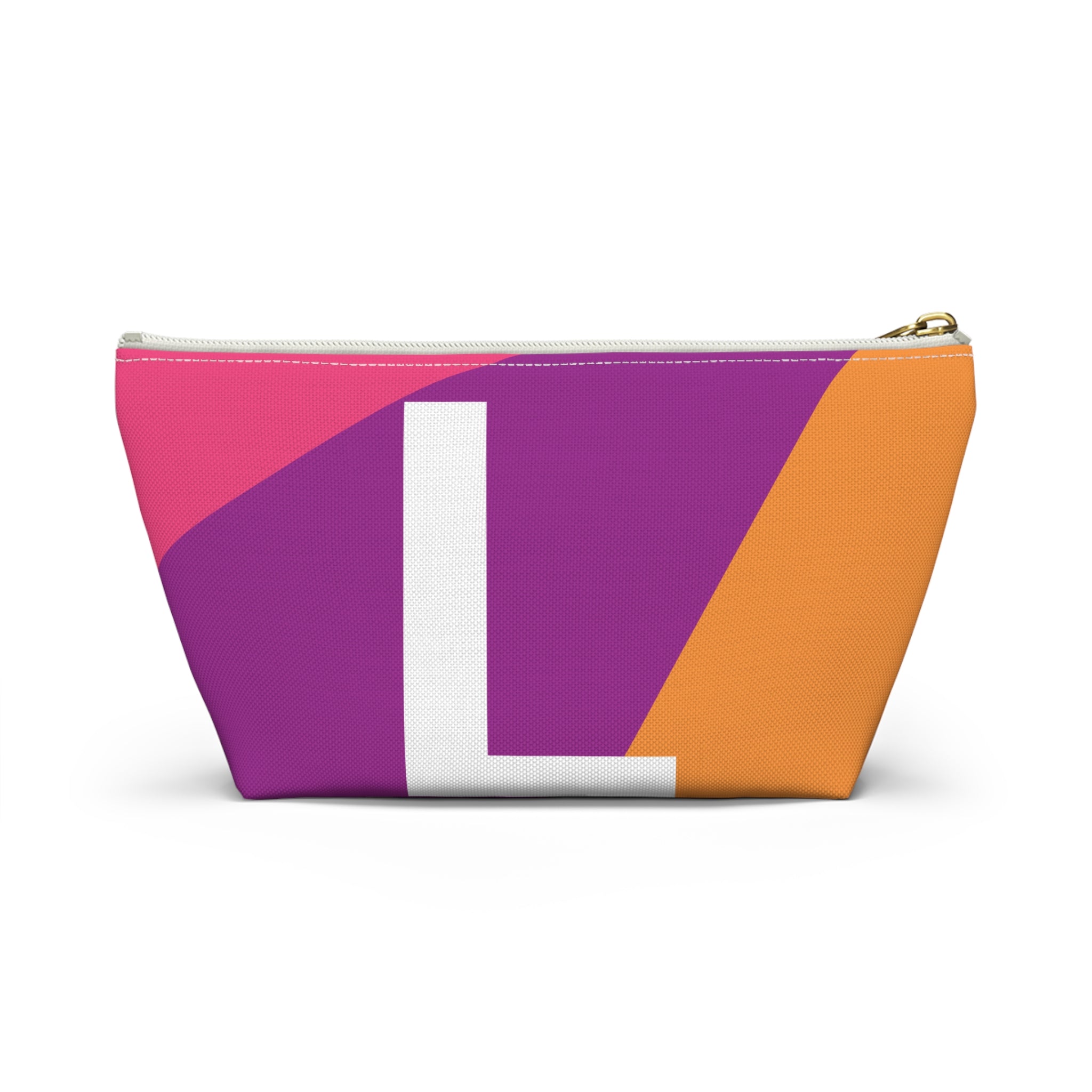 Colorblock Accessory Pouch — Monogram L T-Bottom Cosmetic Bag