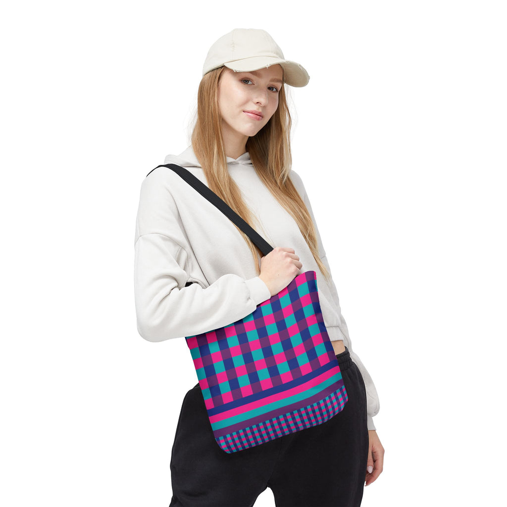 Colorblock Tote Bag