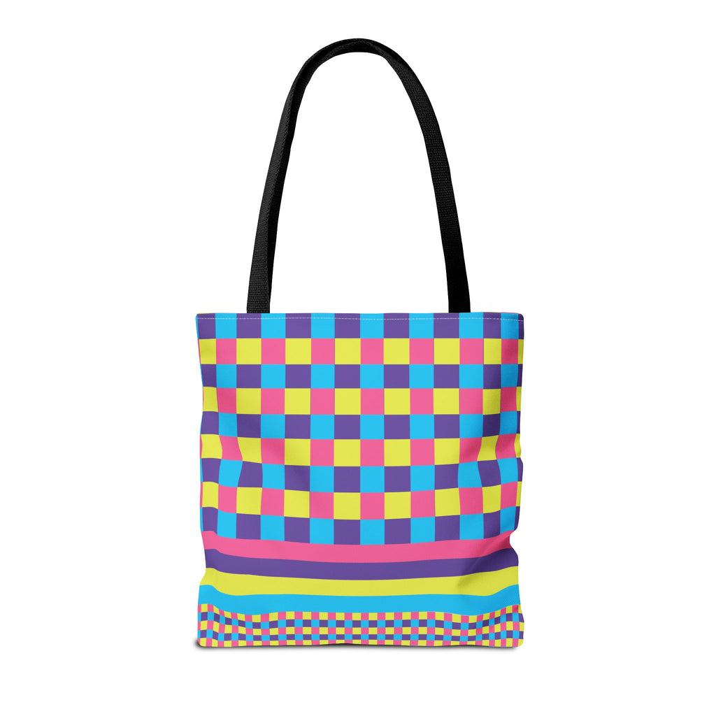 Colorblock Tote Bag