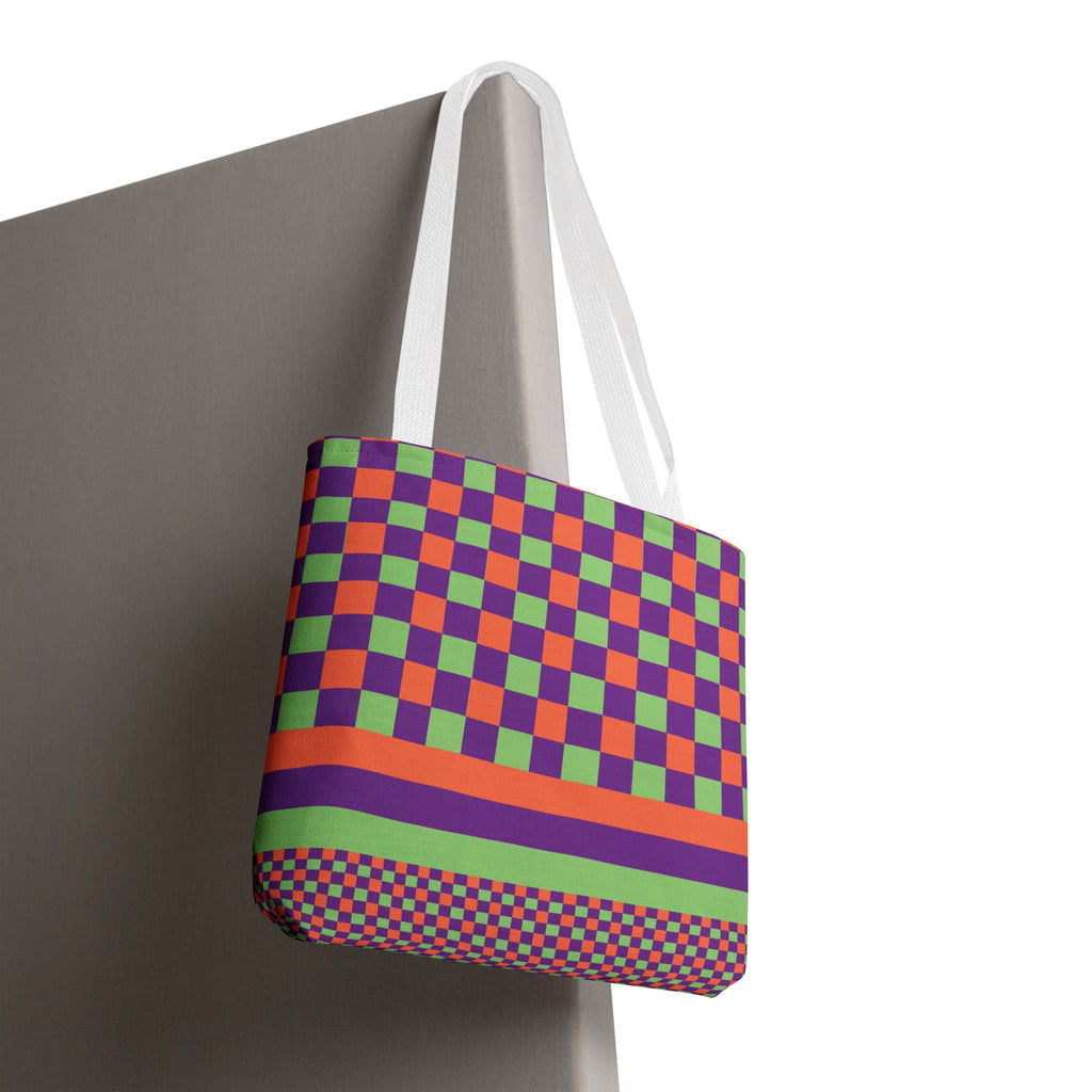Colorblock Tote Bag