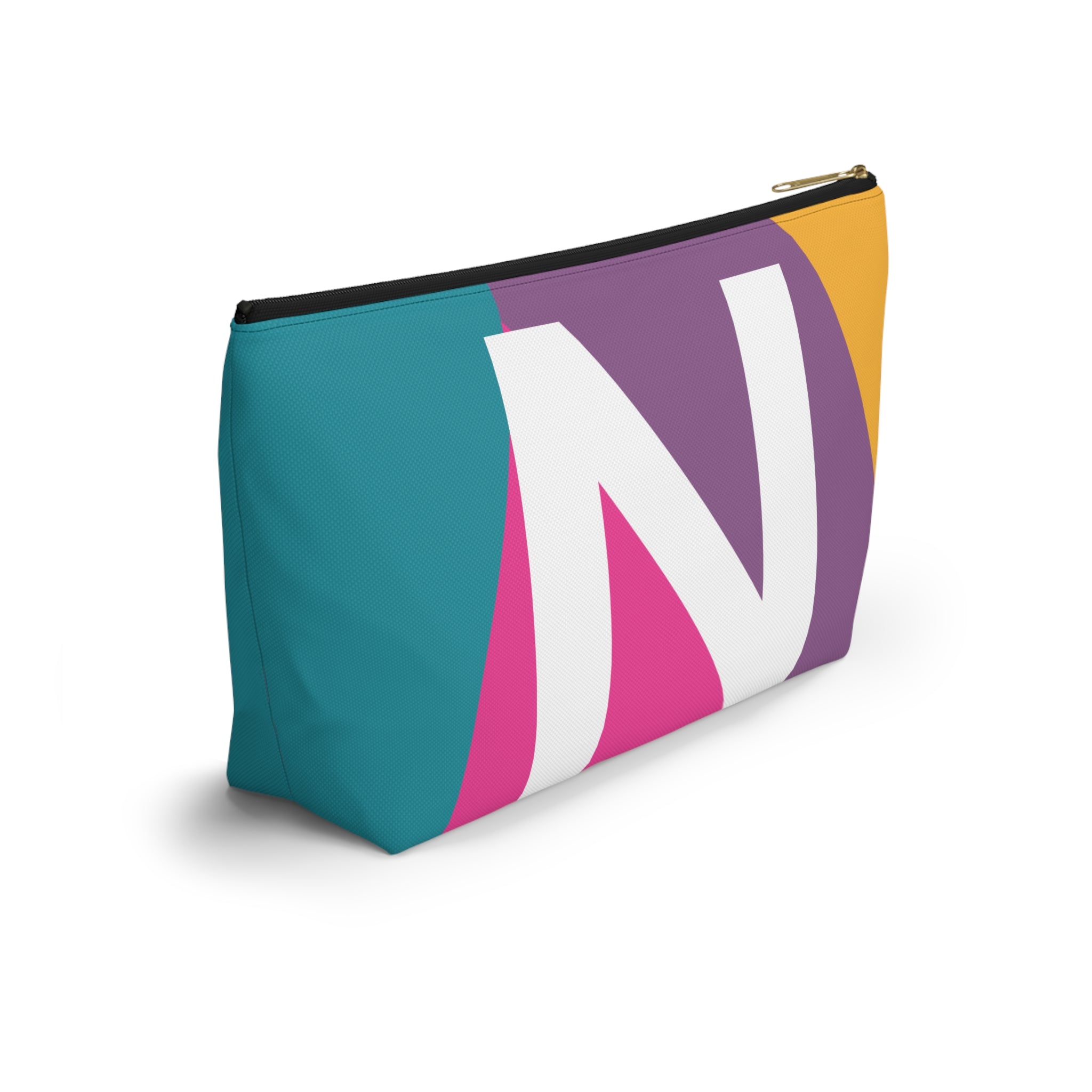Colorblock Accessory Pouch — Monogram N T-Bottom Cosmetic Bag