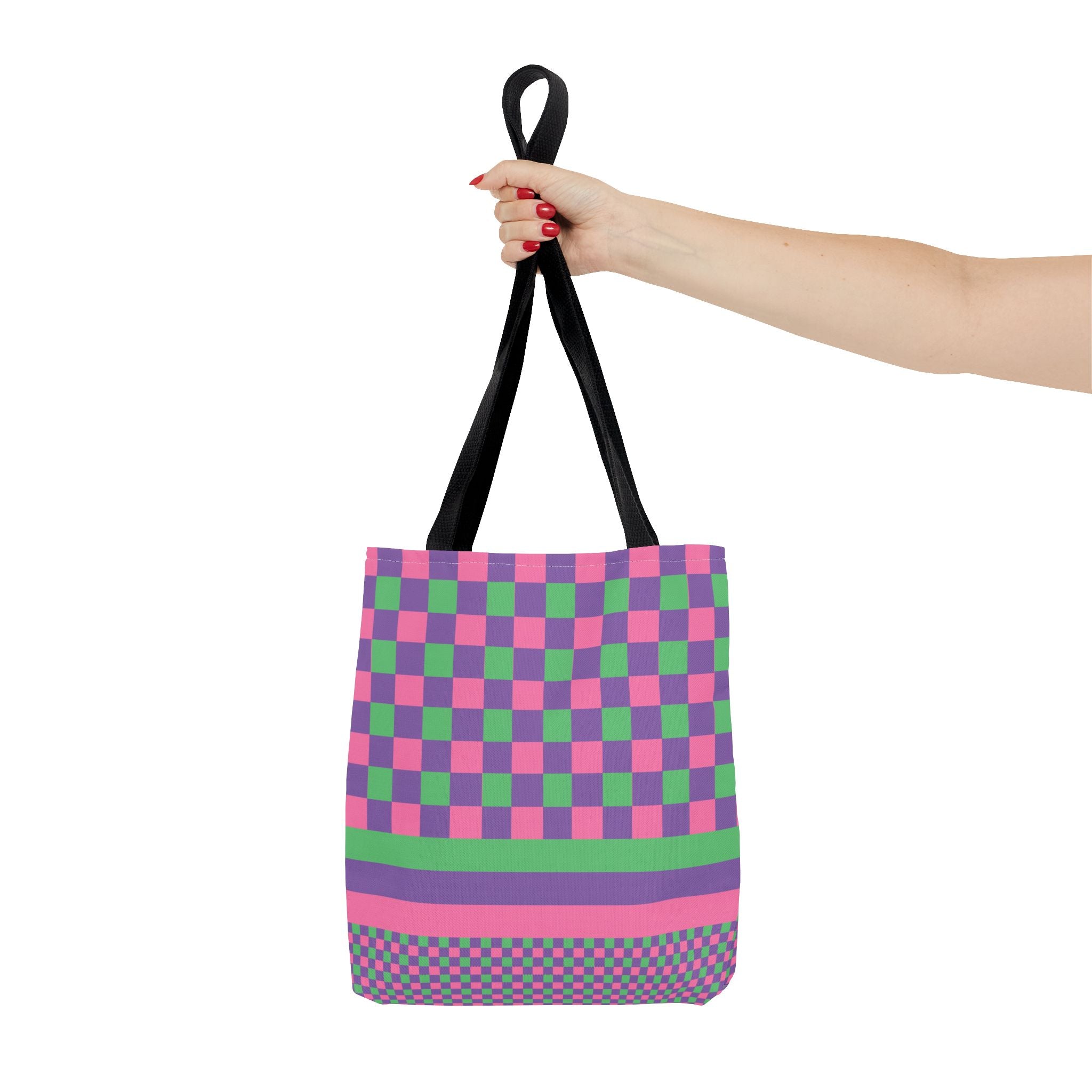 Colorblock Tote Bag