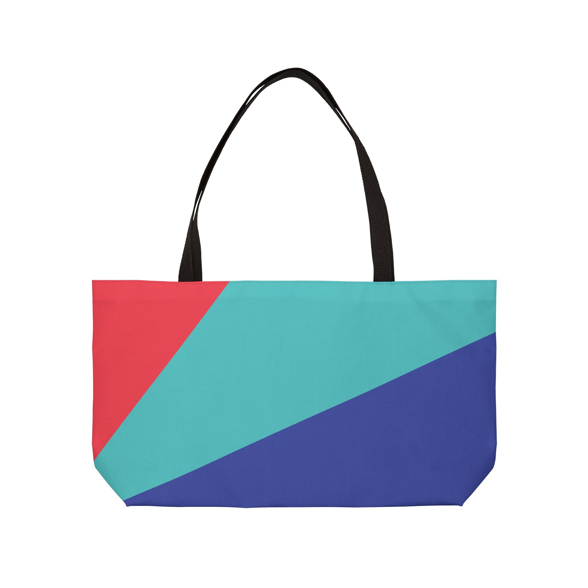 Colorblock Tote Bag