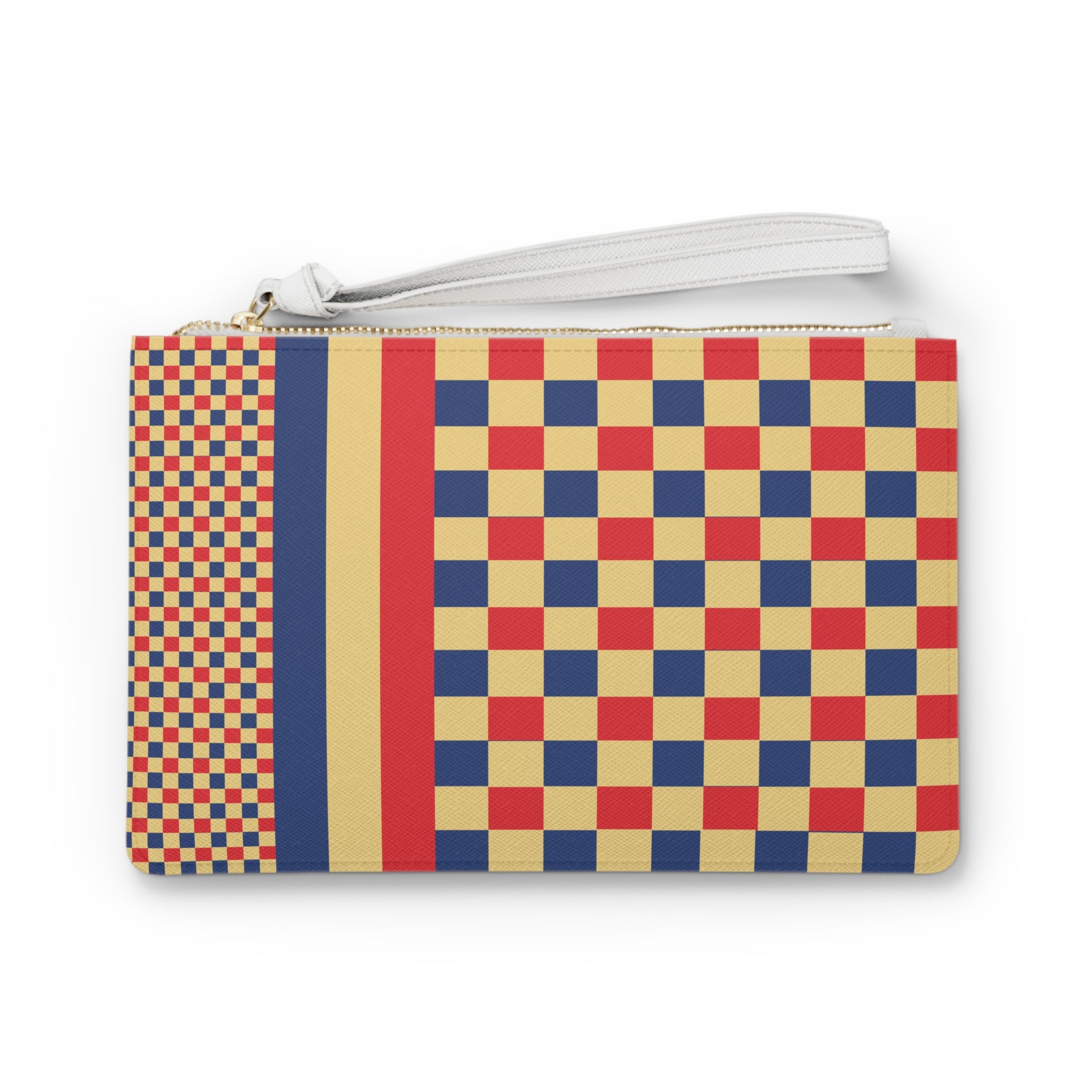 Colorblock Clutch Bag