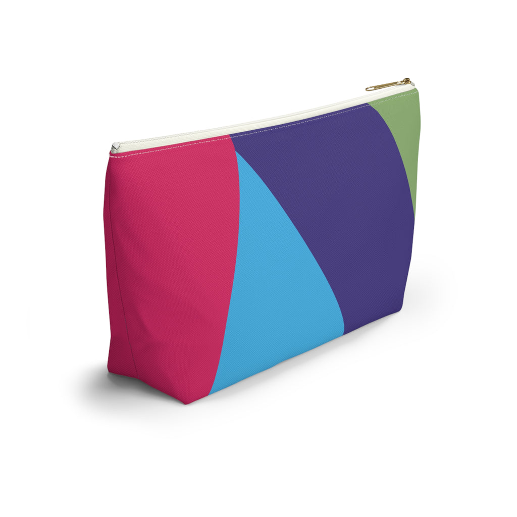 Colorblock Accessory Pouch