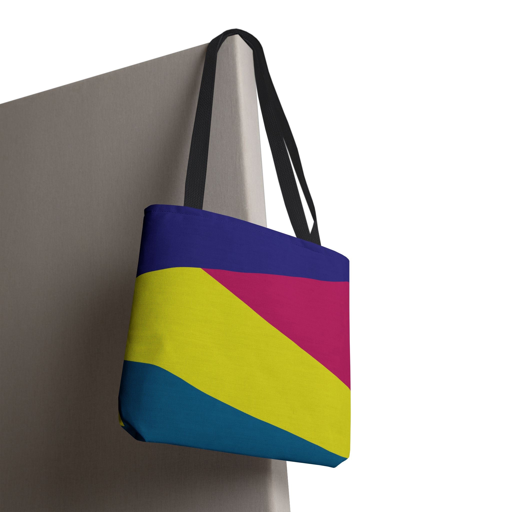 Colorblock Tote Bag