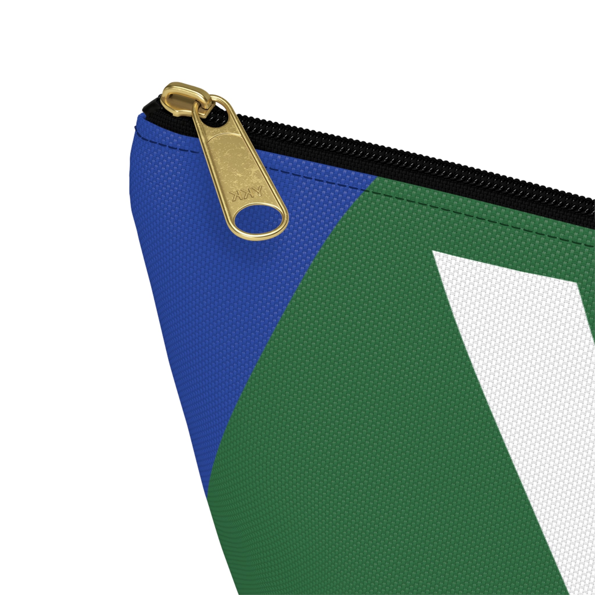 Colorblock Accessory Pouch — Monogram Y T-Bottom Cosmetic Bag